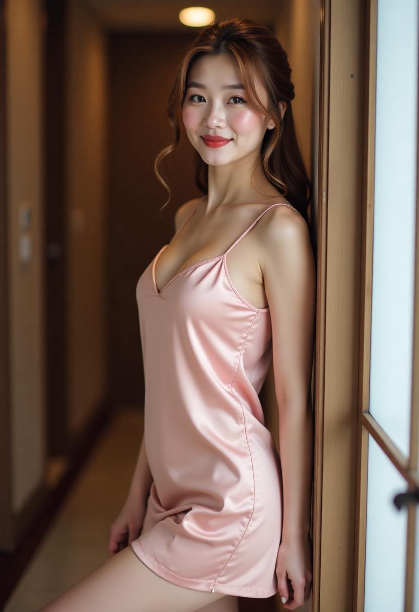 夜间营地里的休闲交流